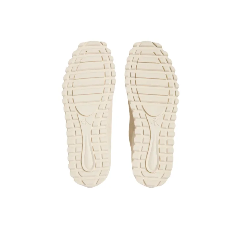 CKJ CALVIN KLEIN JEANS Low Top Casual Shoes Women's Ecru-4