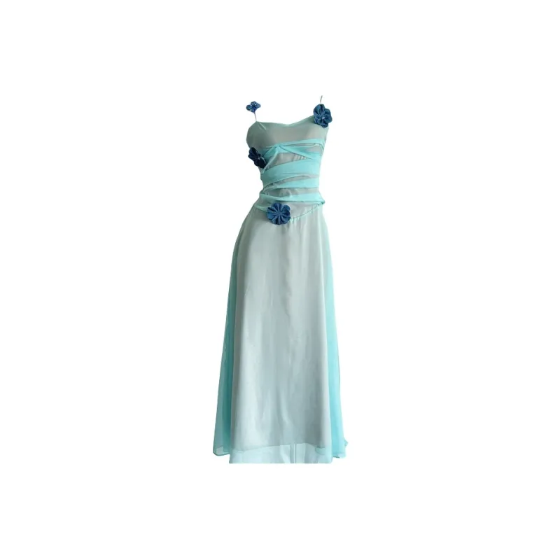 Mu Xiao Xin Slip Dresses Women's-4