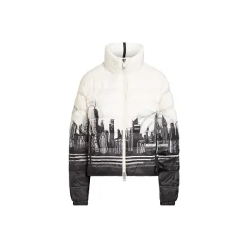 Polo Ralph Lauren Puffer Jackets Women's Black/White