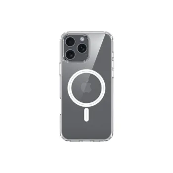 DUXDUCIS Transparent Strong Magnetic Impact Resistant Phone Cases Works With IPhone 15