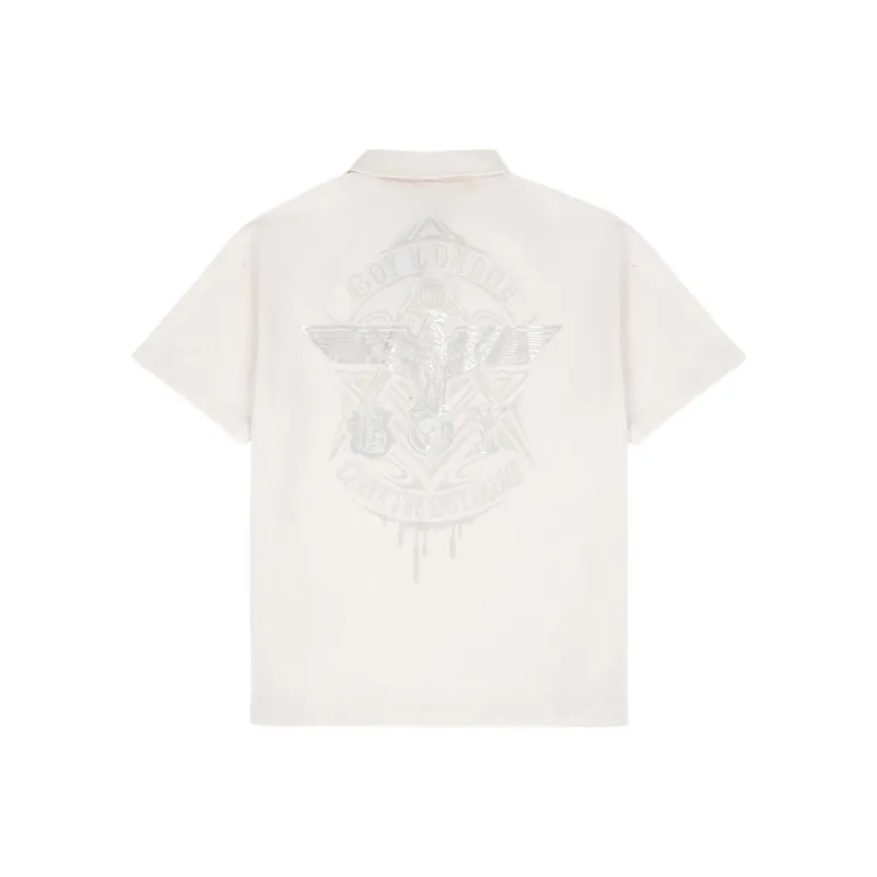 Boy London Polo Shirt Unisex Ecru-2
