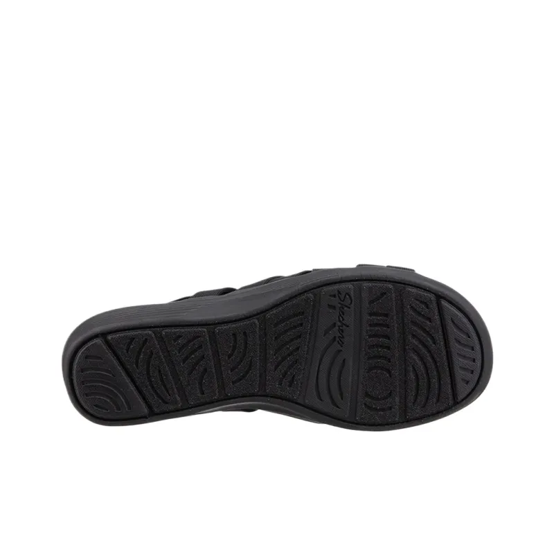 Skechers Arya Beach Sandals Women's Black-5
