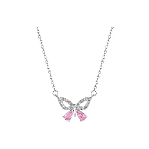 ALI THE FOX 925 Sterling Silver Necklaces Women's