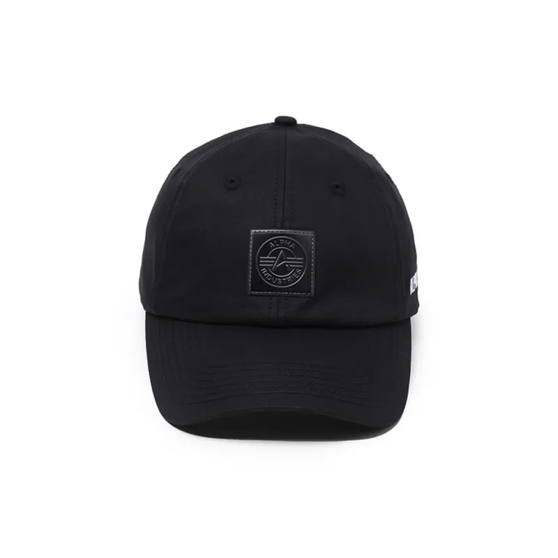 Alpha Industries Cotton Baseball Caps Men's Black-1