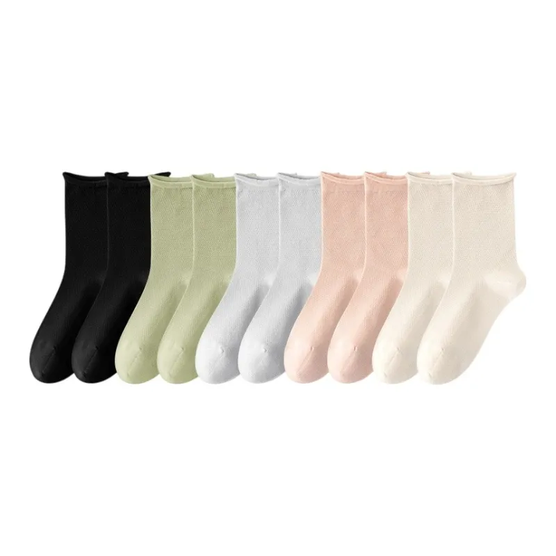 7 SEVFUN Mid Calf Socks Women's Combo Set-36