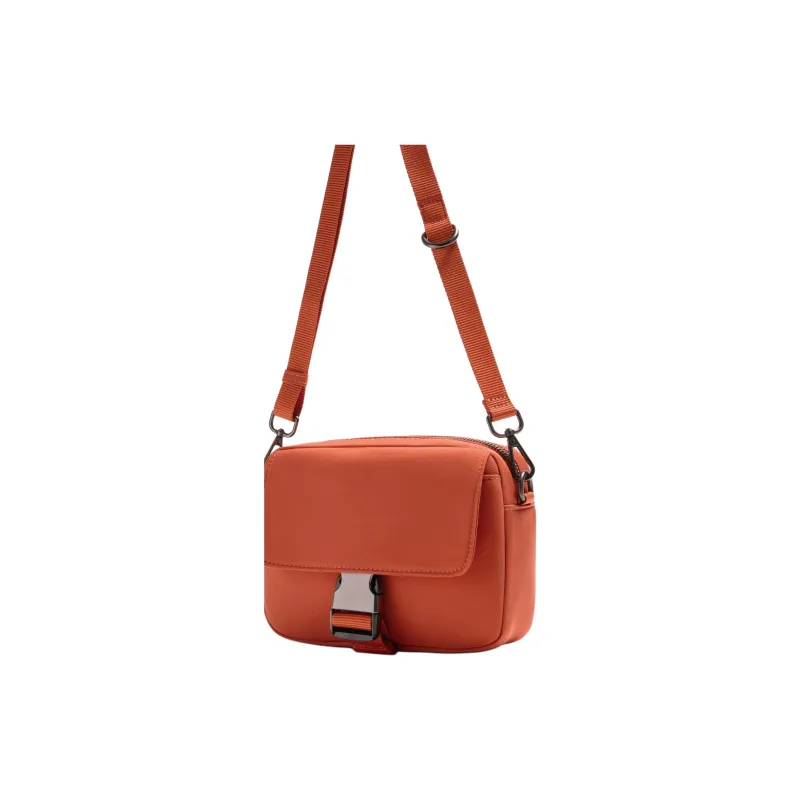 ZARA Polyester Shoulder Bag Men's Orange-3