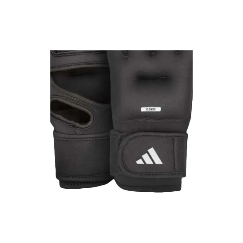 Adidas Weightlifting Belts / Gym Gloves Wear-Resistant Compression Black Adults-3
