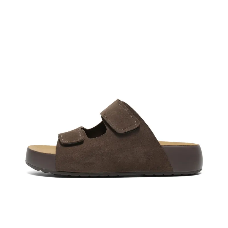 BELLE Slip Resistant Slide Slippers Men's-5