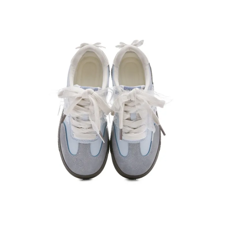 The New Age Family Low Top Skateboard Shoes Women's Light Blue-2