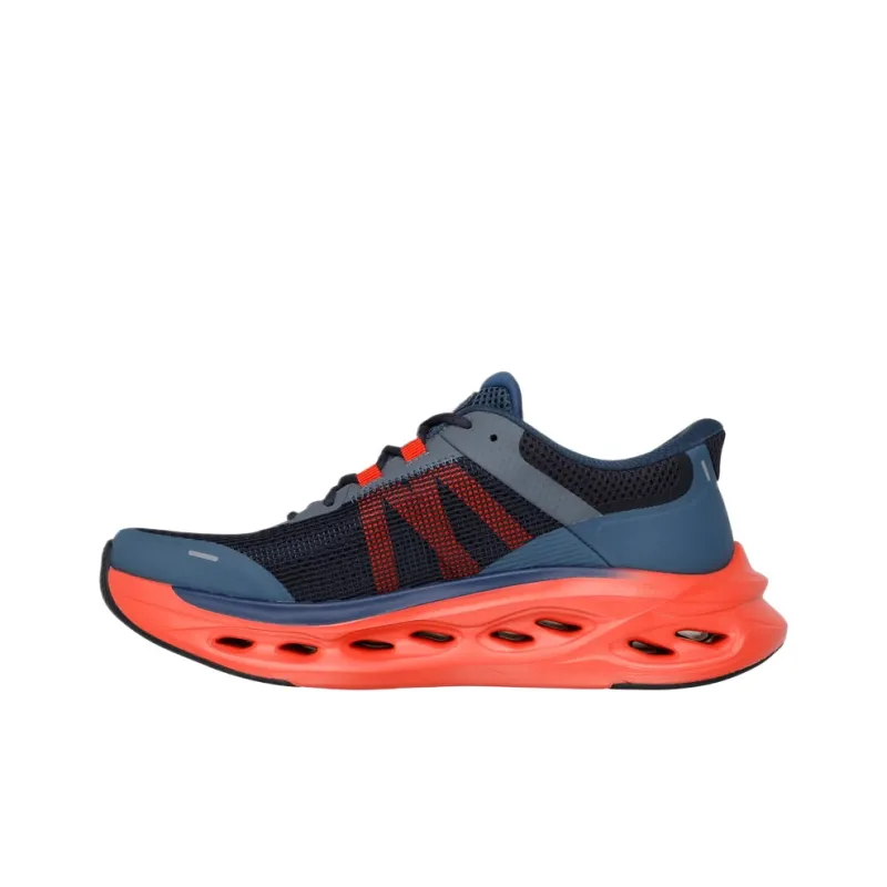 Skechers Max Cushioning Low Top Casual Shoes Men's Marine Blue-1