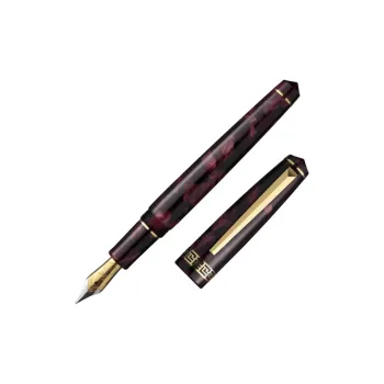 Laban ROSA Collection Signature Pen With Marble Pattern Refillable Ink Cartridge Pens