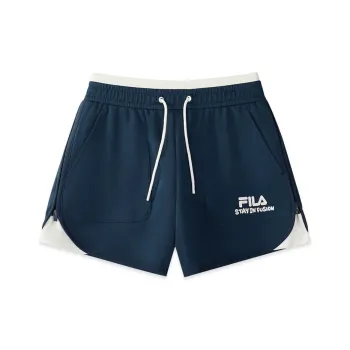 FILA FUSION x MR.DOODLE Casual Shorts Women's Wenyang Blue DB