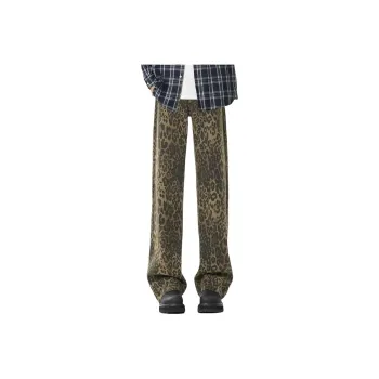 FOREVER 21 Jeans Unisex Leopard Print