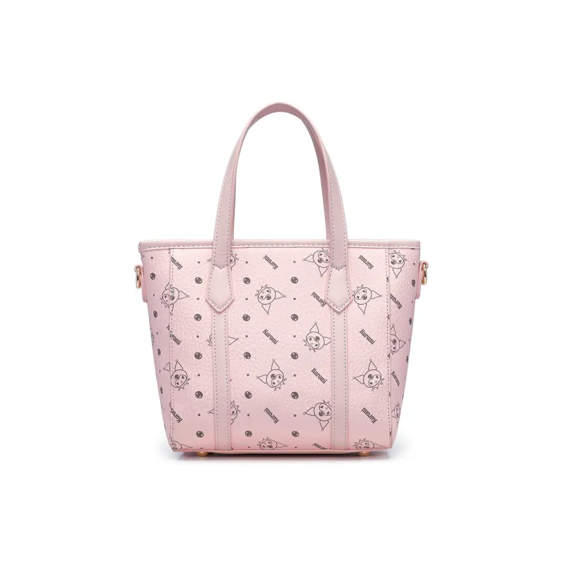 MESUCA X Sanrio/Sanrio Collaboration PVC Crossbody Handbag Regular Women's Pink-3