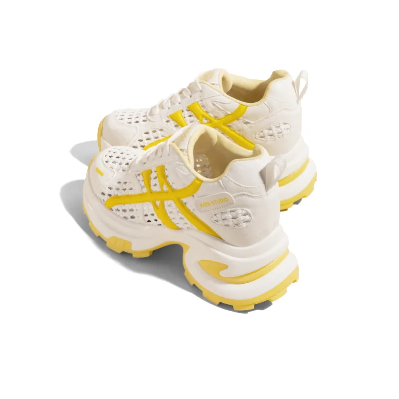 KODI Height Increasing Slip Resistant Low Top Chunky Sneakers Women's-8