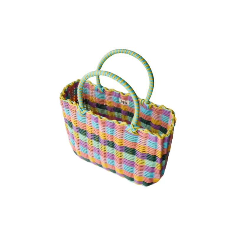 ZARA Polyethylene Handbag Kids' Yellow-2