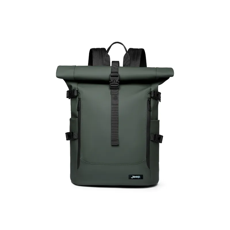 Jeep Nylon Backpack Unisex Multicolor-8