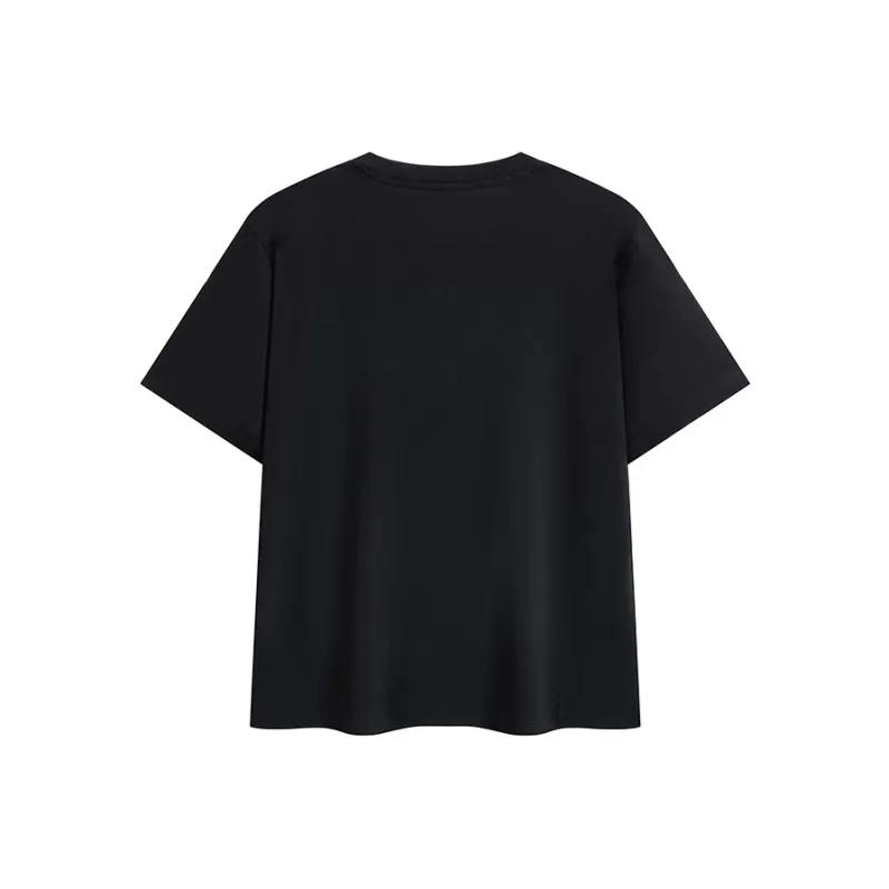 Kappa 1916 Series T Shirt Unisex Black-1
