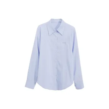 Dajia Poetry Shirt Women's Blue