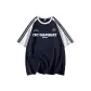 Navy Blue & Heather Gray