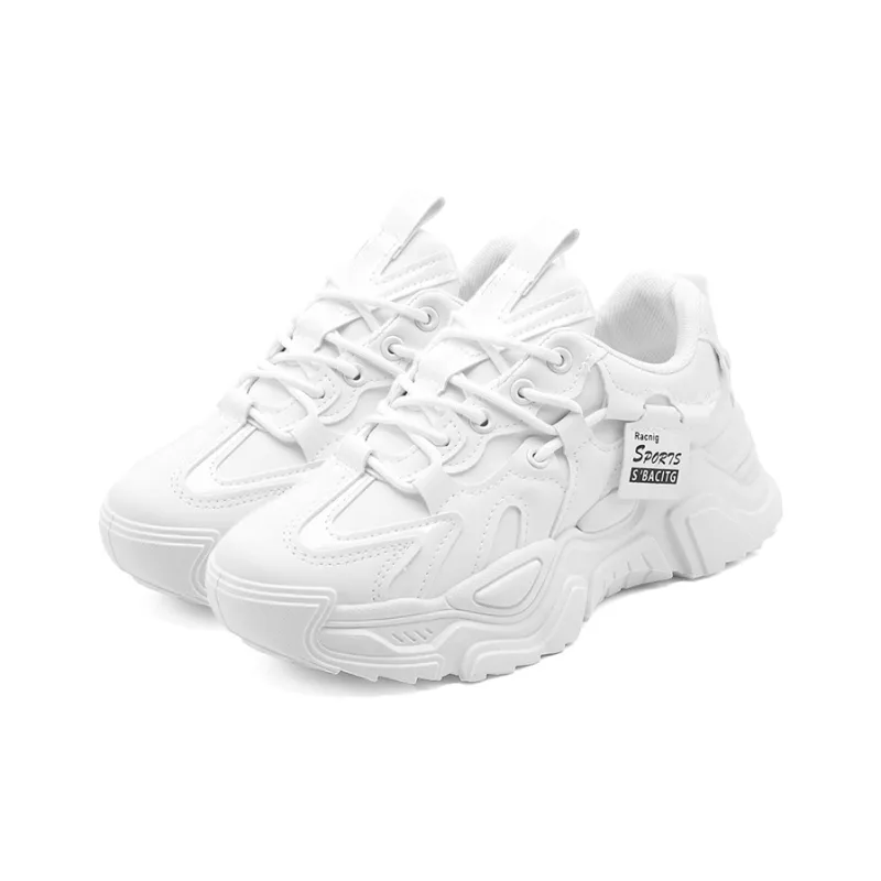 Gai Renpu Slip Resistant, Abrasion Resistant, Breathable Low Top Chunky Sneakers Women's-6