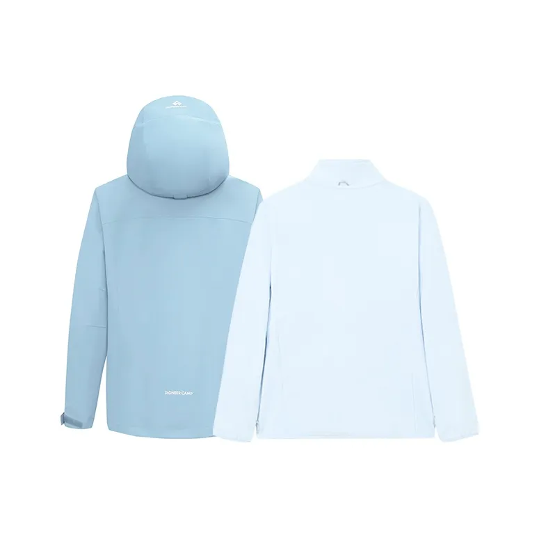 PIONEER CAMP Waterproof, Windproof, Breathable, Water Repellent, Abrasion Resistant, Thermal Windbreaker Jacket Women's-105
