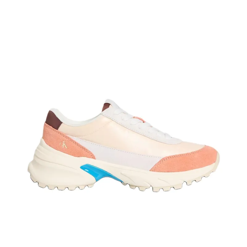 CKJ CALVIN KLEIN JEANS Low Top Casual Shoes Women's Pink-1