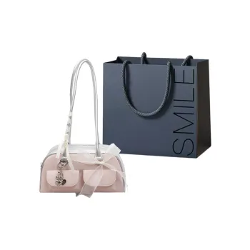 Rainbow Girl PU Underarm Shoulder Bag Women's Pink/Black/Blue