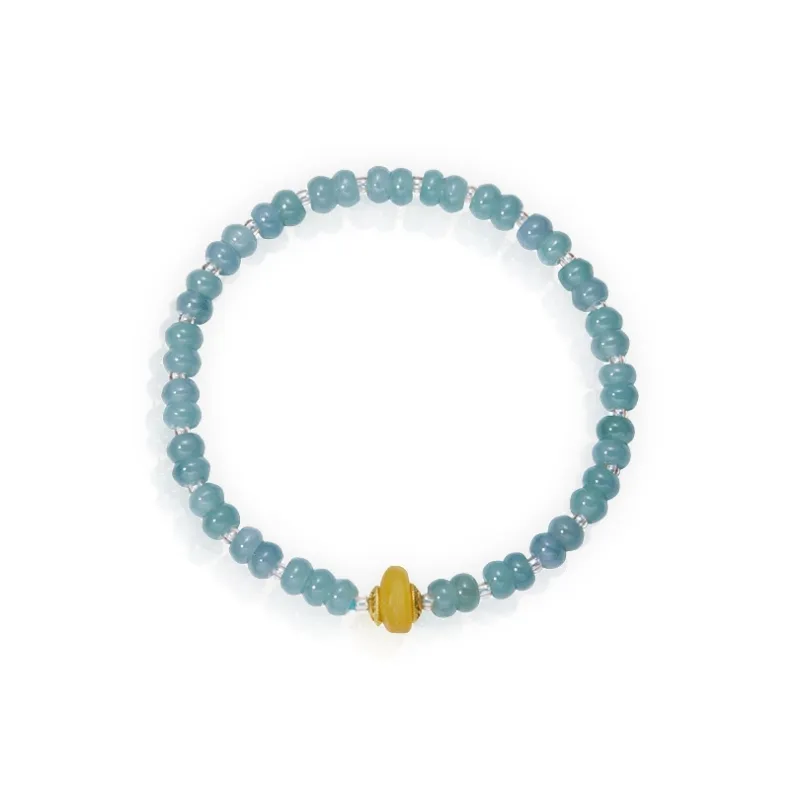 MY Glutinous Jade Jadeite Bracelets Women's-0