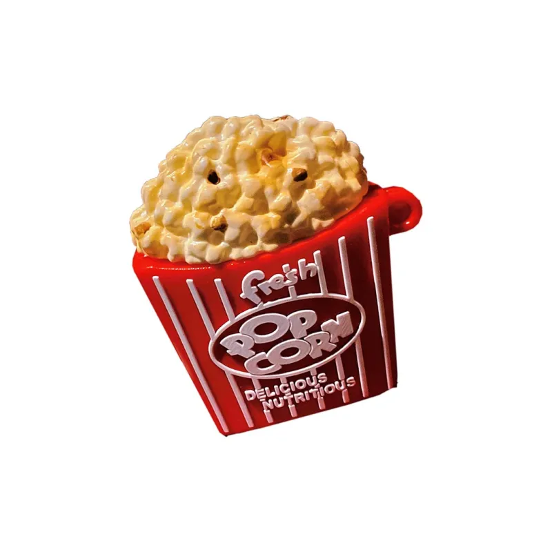 Baohuguang Compatibility With Apple AirPods 3/2/Pro TPU Minimalist Style Fashion Popcorn Phone Cases-2