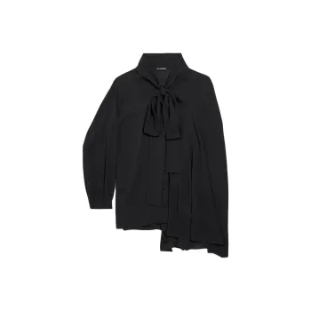 Balenciaga Shirt Loose Fit Women's Black