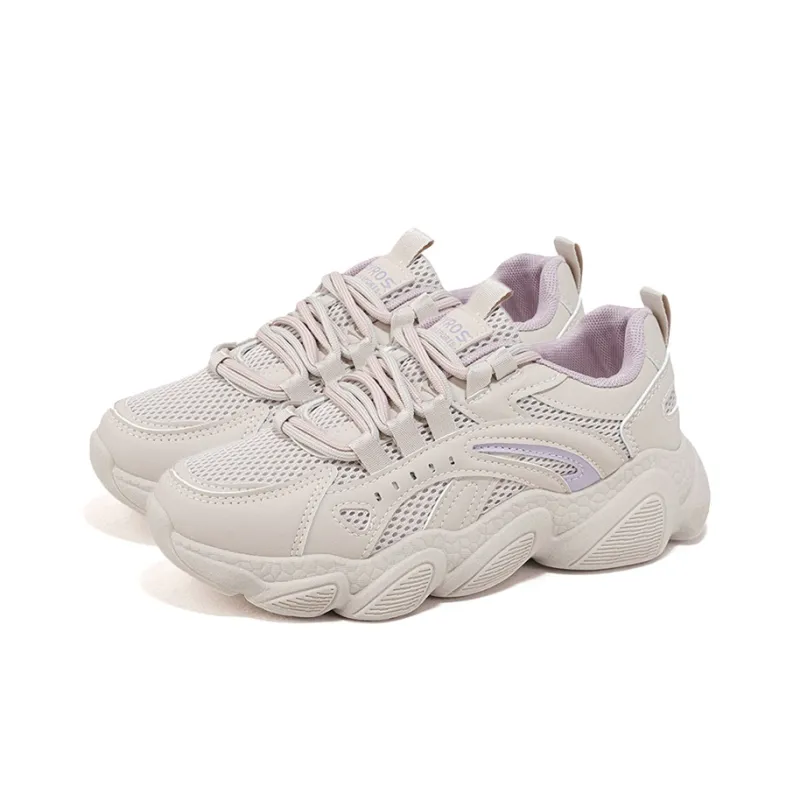 Gai Renpu Slip Resistant, Abrasion Resistant, Breathable Low Top Chunky Sneakers Women's-1