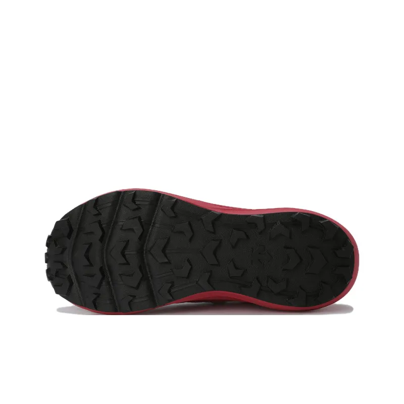 DESCENTE Somat Anti Slip Wear Resistant Low Top Running Shoes Unisex Red-3