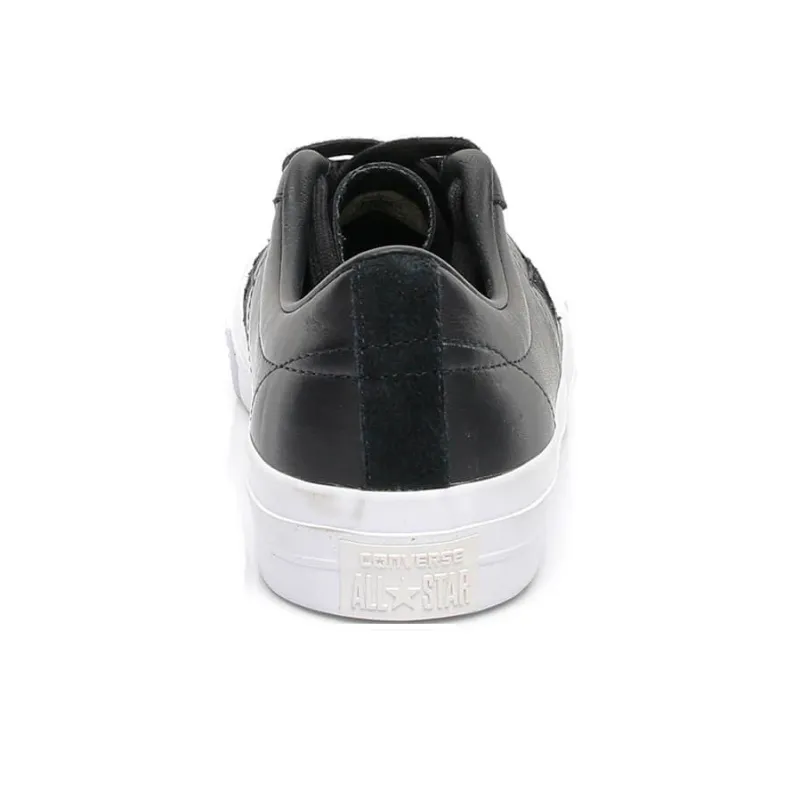 Converse One Star Low Leather 'Black'-3
