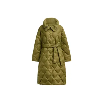 COACH Down Jacket Women's Olive