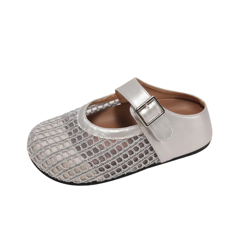 Medd Rubber Sole Stitching Slip Resistant Closed Toe Slippers Women's-7