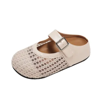 Georgina Goodman Rubber Sole Odor Resistant Abrasion Resistant Slip Resistant Closed Toe Slippers Women's