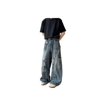 FORCEPULR Jeans Unisex Vintage Blue