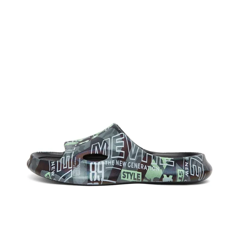 KLAOSD Slip Resistant Abrasion Resistant Cushioning Slide Slippers Men's-0