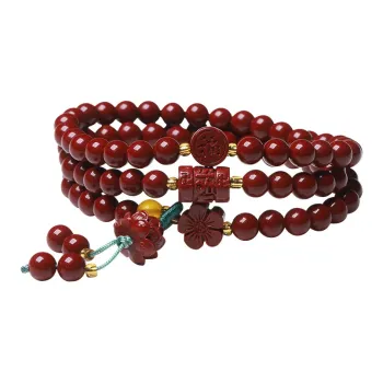 Listen To The Flowers Bloom Cinnabar Bracelets Unisex