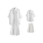 [Cooling Sensation Two-Piece Set]White