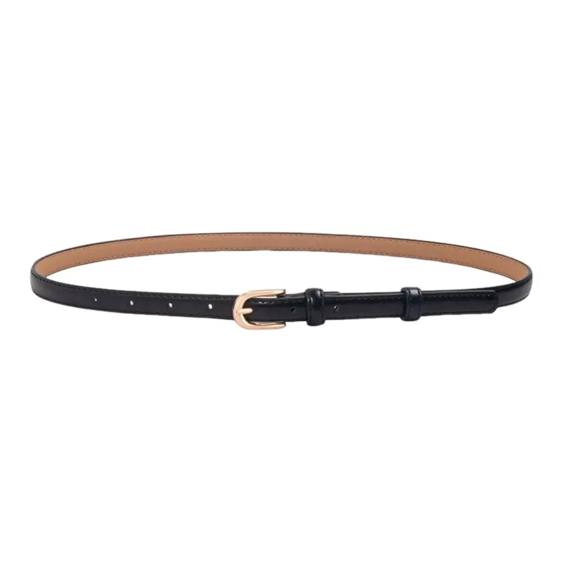 Cranta Komeia Cow Split Leather Belts Women's 1.3cm-0