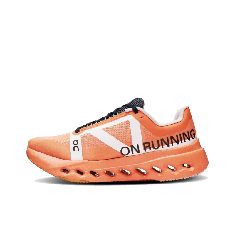 On Cloudsurfer Next Shock Absorbers With Slip Resistant Features Low Top Running Shoes Women's Orange-2