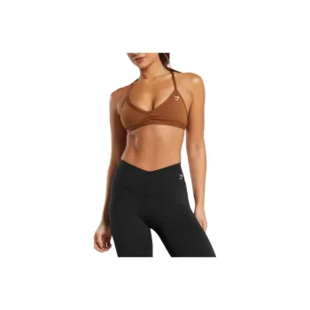 GYMSHARK Sports Underwear Women's Copper Brown