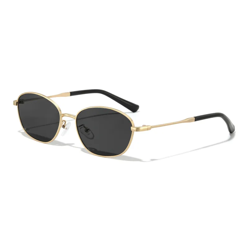 COLORE.IN Alloy Oval Sunglasses Unisex-3