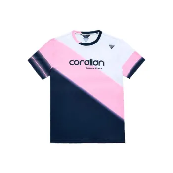 CORALIAN Badminton Jersey Men's Pink Blue