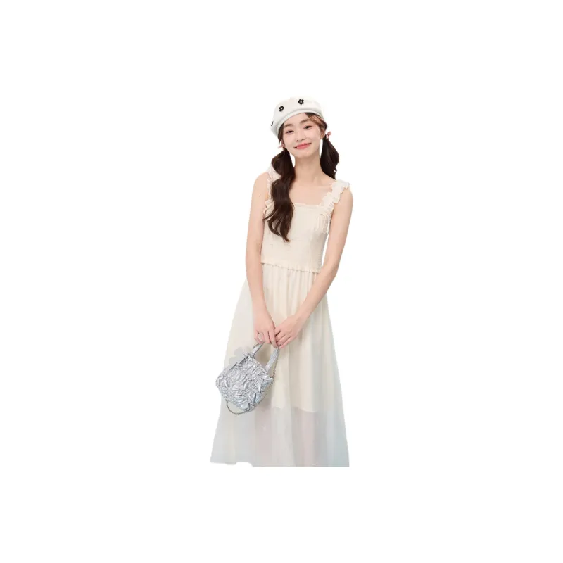 ZIHAN Slip Dresses Women's-5