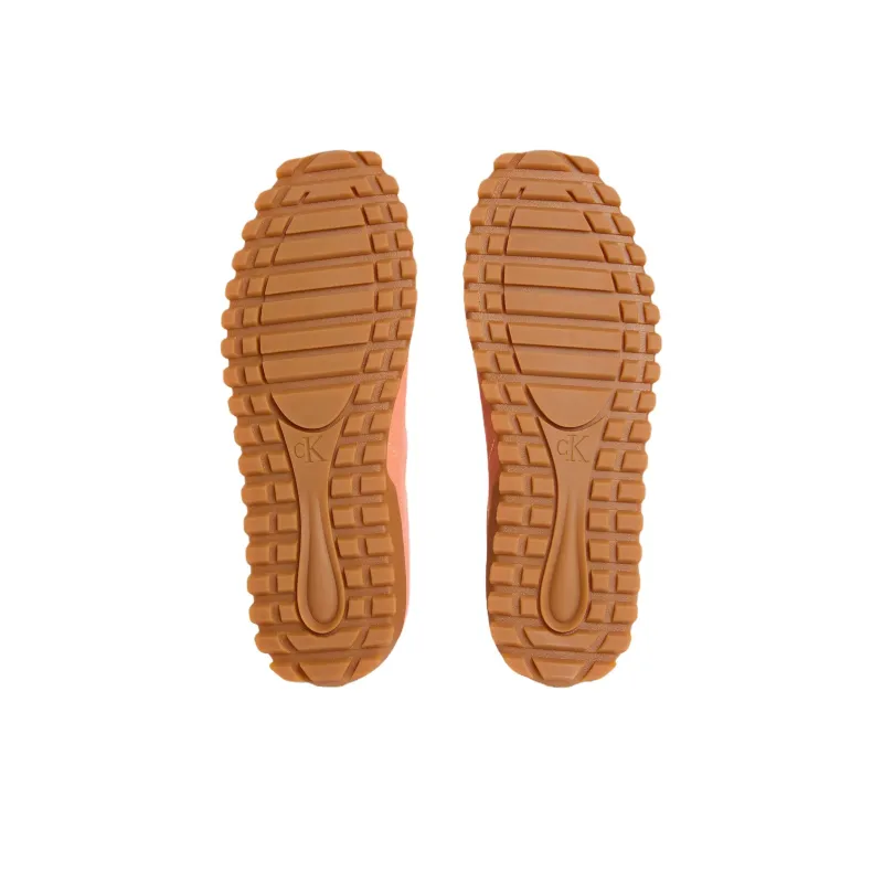 CKJ CALVIN KLEIN JEANS Low Top Casual Shoes Women's Orange-5