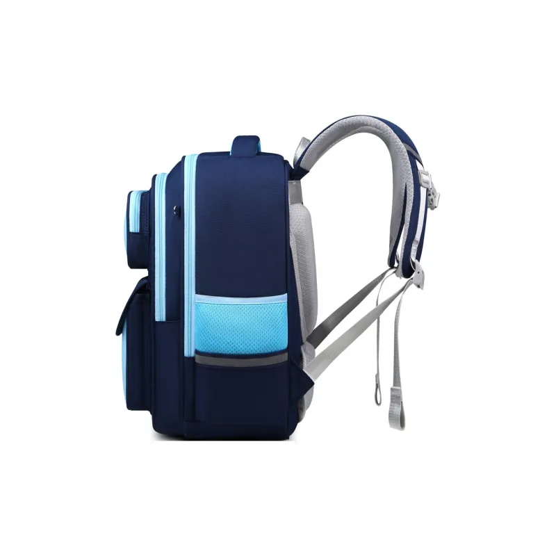EDISON Repellent Oxford Cloth Backpack Student Backpack Kids' Royal Blue/Sky Blue/Pink/Purple-6