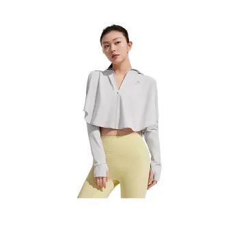 BOSIDENG Cooling Detachable Super Light Breathable UV Protection Sun Protection Clothing Women's